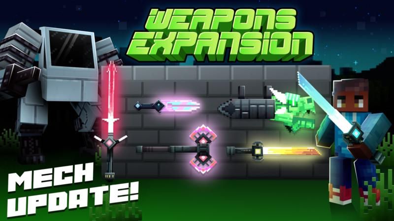 Weapons Expansion SCIFI on the Minecraft Marketplace by Shapescape