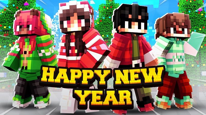Happy New Year on the Minecraft Marketplace by Cypress Games Happy New Year on the Minecraft Marketplace by Cypress Games