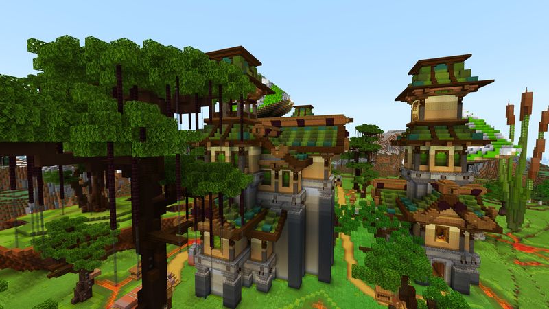 Jungle Village by ThunderAy