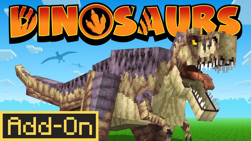Dinosaurs AddOn 10 on the Minecraft Marketplace by Honeyfrost