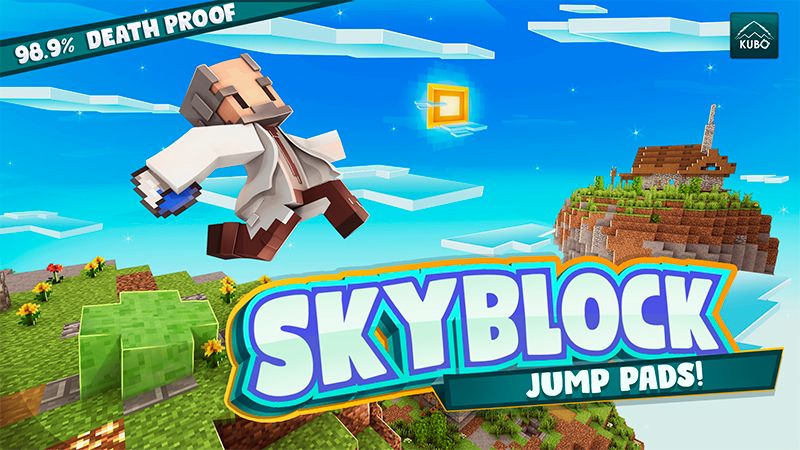 Skyblock Jump Pads on the Minecraft Marketplace by Kubo Studios Skyblock Jump Pads on the Minecraft Marketplace by Kubo Studios