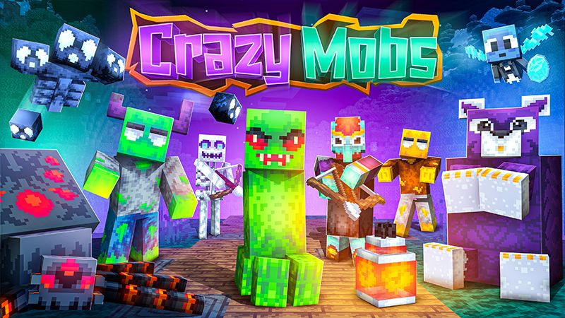 Crazy Mobs on the Minecraft Marketplace by MelonBP Crazy Mobs on the Minecraft Marketplace by MelonBP
