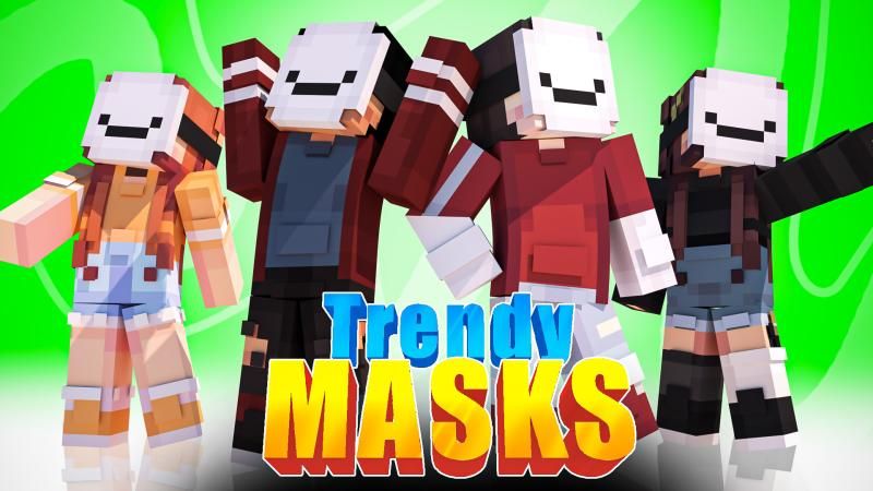 Trendy Masks on the Minecraft Marketplace by Podcrash Trendy Masks on the Minecraft Marketplace by Podcrash