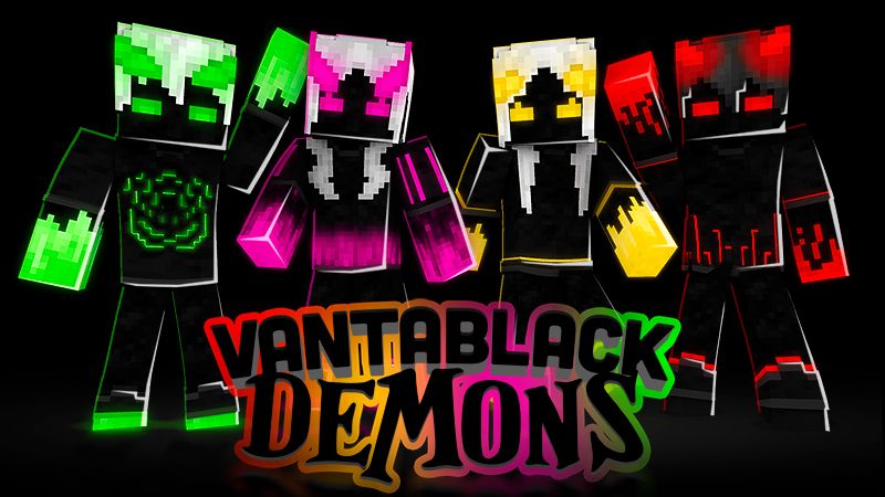 Vantablack Demons on the Minecraft Marketplace by GoE-Craft