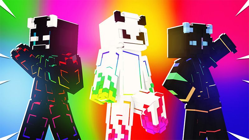 RGB Demons on the Minecraft Marketplace by Cynosia RGB Demons on the Minecraft Marketplace by Cynosia