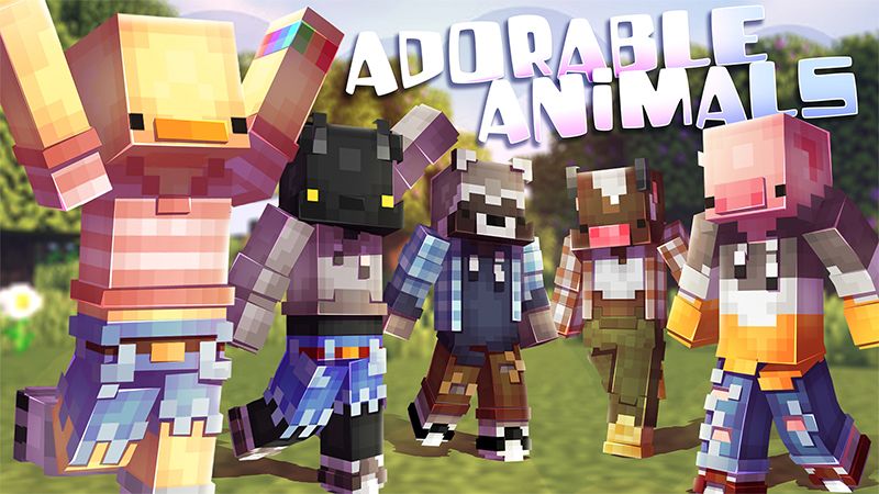 Adorable Animals on the Minecraft Marketplace by Hourglass Studios Adorable Animals on the Minecraft Marketplace by Hourglass Studios