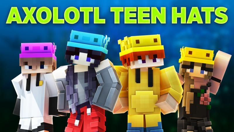 Axolotl Teen Hats Axolotl Teen Hats