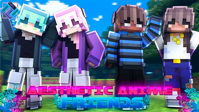 Aesthetic Anime Friends by PixelOneUp (Minecraft Skin Pack) - Minecraft ...