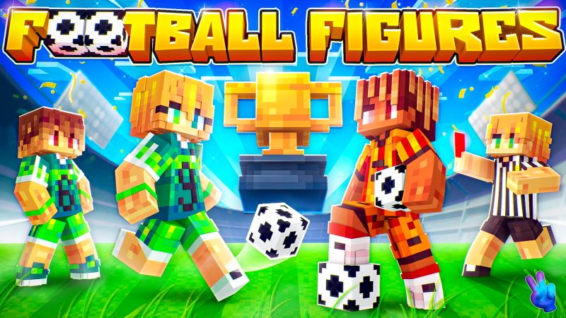 Football Figures on the Minecraft Marketplace by Gamefam