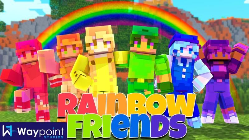 RAINBOW FRIENDS NO MINECRAFT!! #rainbowfriends