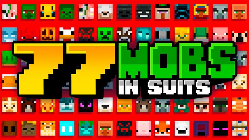 77 Mobs In Suits on the Minecraft Marketplace by Team VoidFeather
