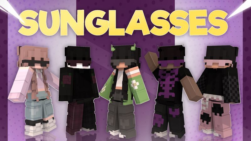 Sunglasses on the Minecraft Marketplace by Asiago Bagels Sunglasses on the Minecraft Marketplace by Asiago Bagels