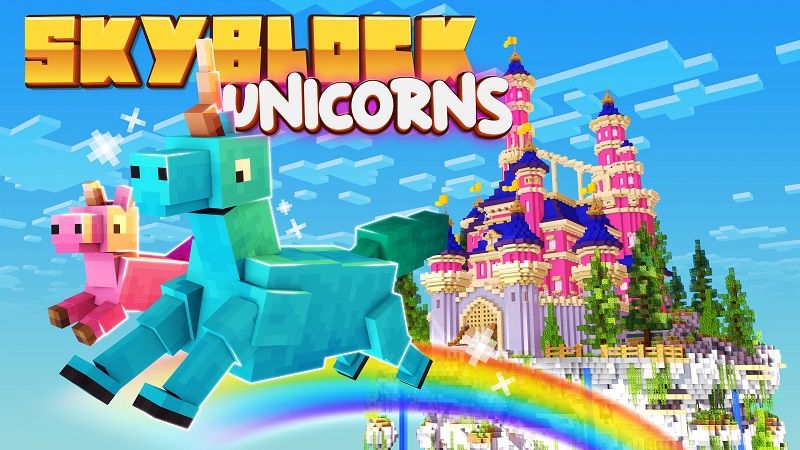 Skyblock Unicorns on the Minecraft Marketplace by Nitric Concepts Skyblock Unicorns on the Minecraft Marketplace by Nitric Concepts
