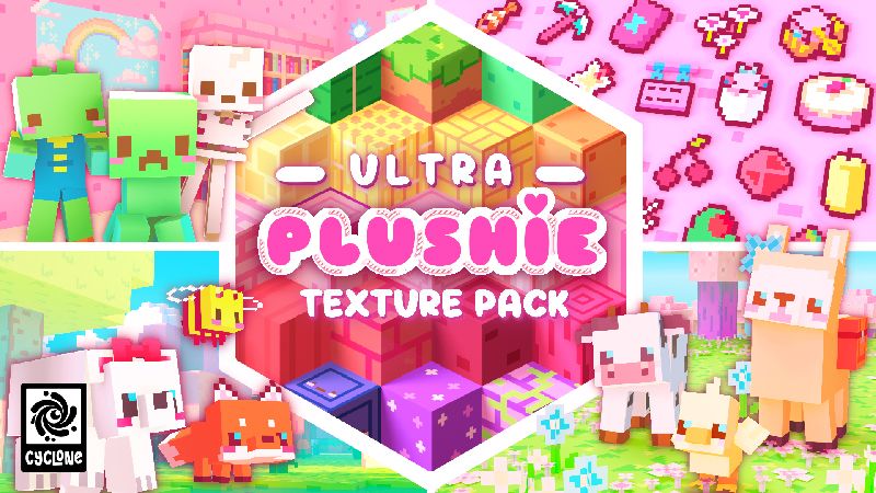 Ultra Plushie Texture Pack on the Minecraft Marketplace by Cyclone