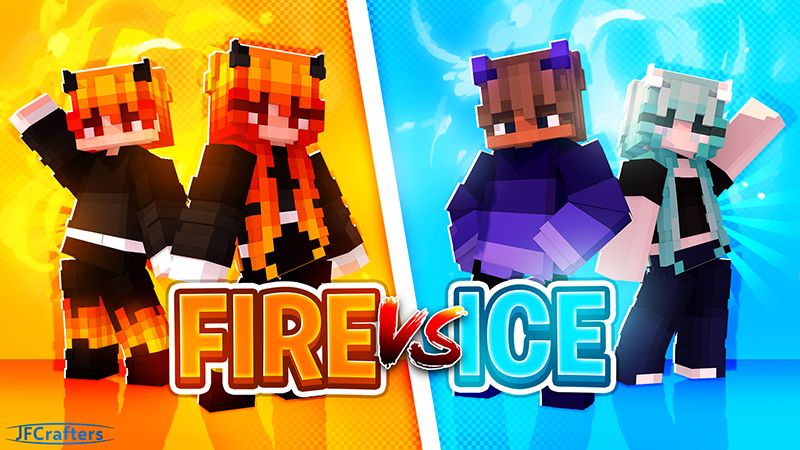 Fire Vs Ice on the Minecraft Marketplace by JFCrafters