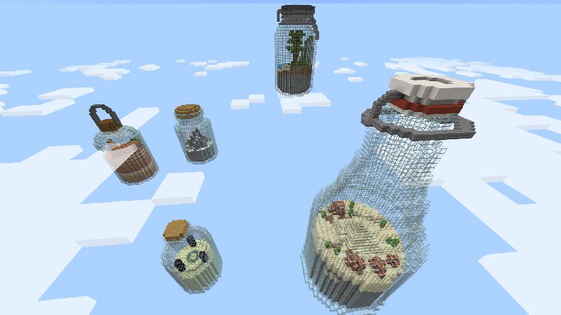 Skyblock Bottles by 4KS Studios