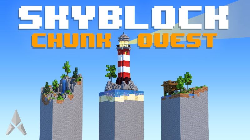 Skyblock Chunk Quest on the Minecraft Marketplace by Mine-North Skyblock Chunk Quest on the Minecraft Marketplace by Mine-North