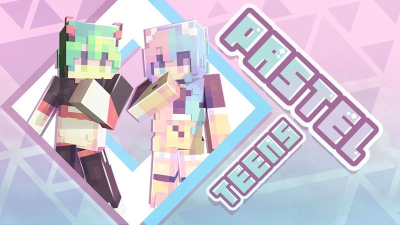 Pastel Teens Skin Pack on the Minecraft Marketplace by Ninja Squirrel Gaming