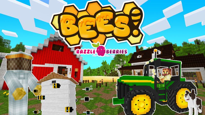 Bees on the Minecraft Marketplace by Razzleberries