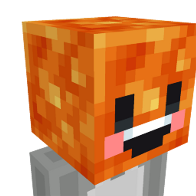 Lava Block Head on the Minecraft Marketplace by Pixel Paradise