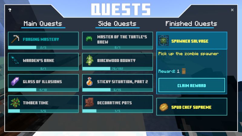 Skyblock Quests by Skilendarz