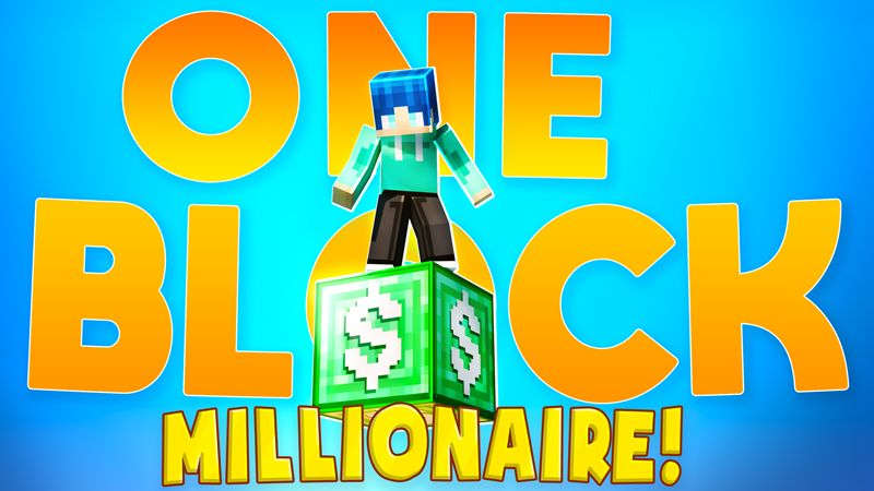 ONE BLOCK MILLIONAIRE on the Minecraft Marketplace by Chunklabs
