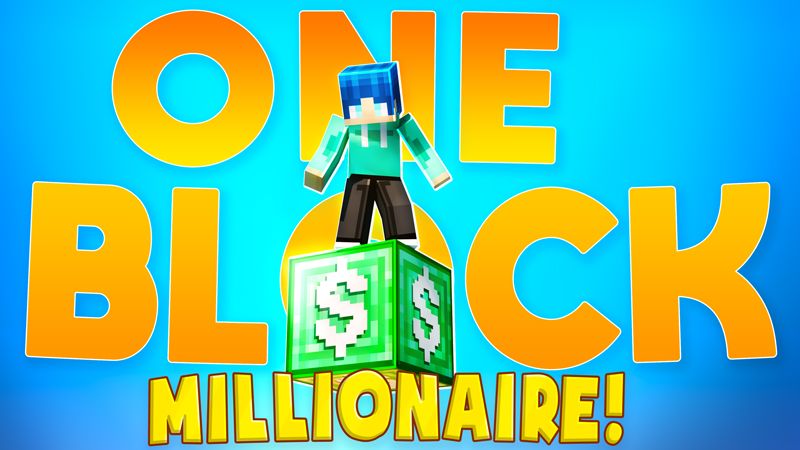 ONE BLOCK MILLIONAIRE on the Minecraft Marketplace by Chunklabs ONE BLOCK MILLIONAIRE on the Minecraft Marketplace by Chunklabs