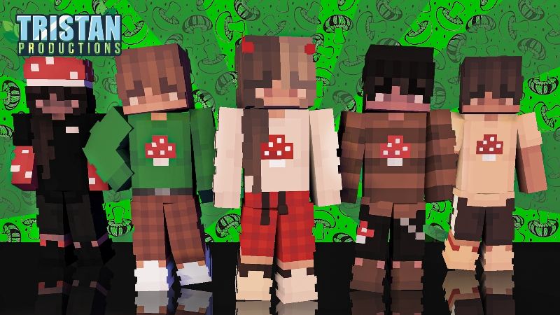 Mushroom Teens on the Minecraft Marketplace by G2Crafted