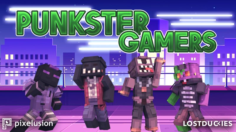 Punkster Gamers on the Minecraft Marketplace by Pixelusion Punkster Gamers on the Minecraft Marketplace by Pixelusion