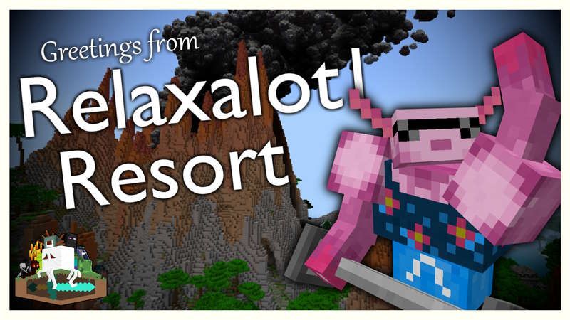 Starchart Relaxalotl Resort on the Minecraft Marketplace by We Fight Mobs Studio