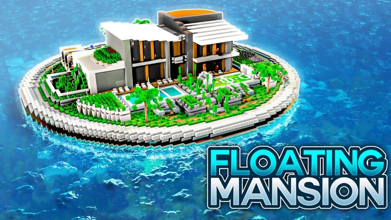 Floating Mansion on the Minecraft Marketplace by Pixell Studio