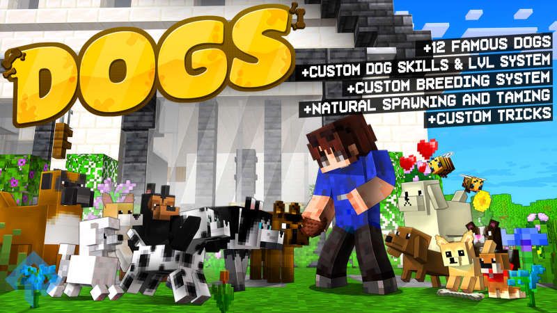 Pets Dogs on the Minecraft Marketplace by RareLoot