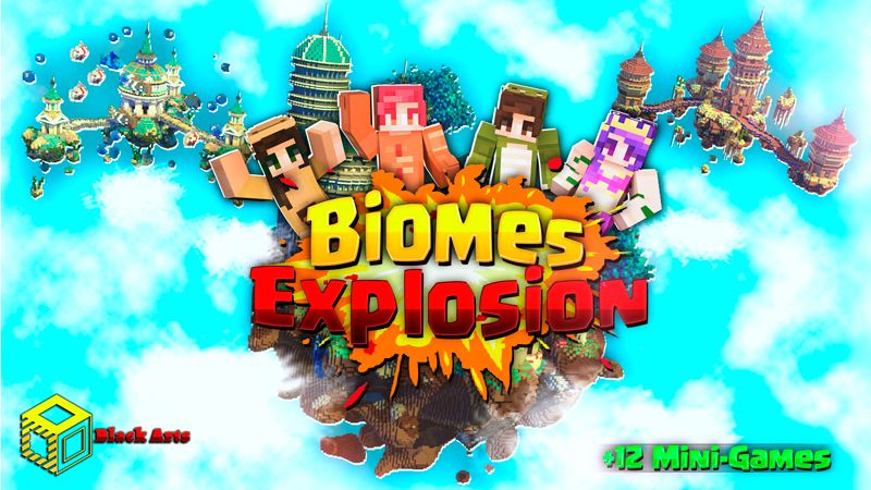 Biomes Explosion on the Minecraft Marketplace by Black Arts Studio Biomes Explosion on the Minecraft Marketplace by Black Arts Studio
