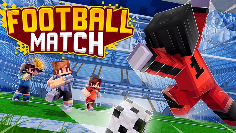 Football Match on the Minecraft Marketplace by Cypress Games Football Match on the Minecraft Marketplace by Cypress Games