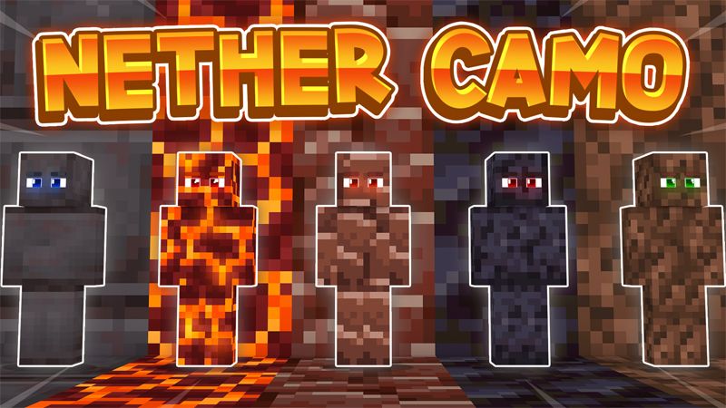 Nether Camo on the Minecraft Marketplace by 5 Frame Studios Nether Camo on the Minecraft Marketplace by 5 Frame Studios