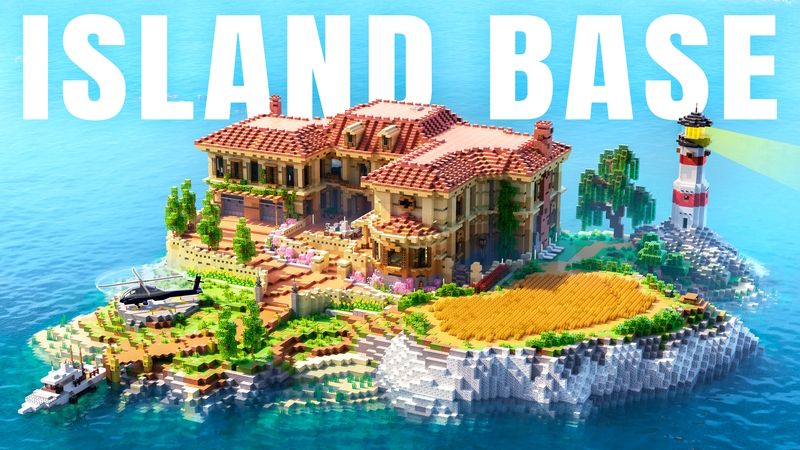Island Base on the Minecraft Marketplace by Plank Island Base on the Minecraft Marketplace by Plank
