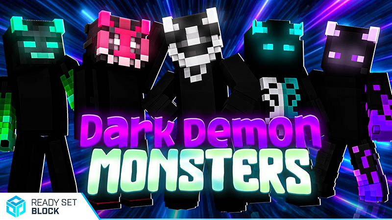 Dark Demon Monsters on the Minecraft Marketplace by Ready, Set, Block!