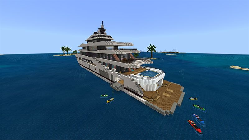 Modern Super Yacht by MobBlocks