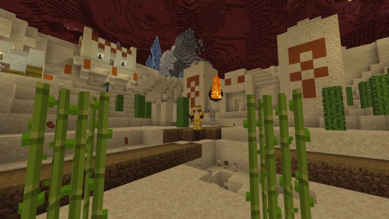 Overworld in the Nether by Lifeboat