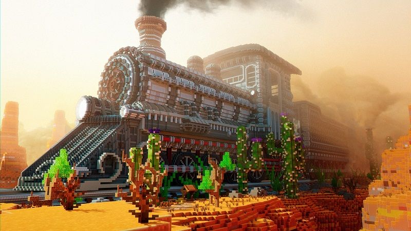 Mega Train on the Minecraft Marketplace by Street Studios