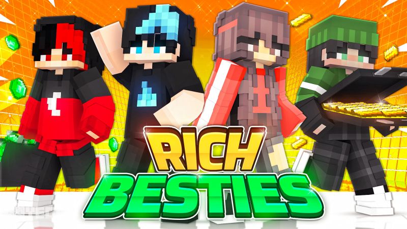 Rich Besties on the Minecraft Marketplace by Yeggs Rich Besties on the Minecraft Marketplace by Yeggs
