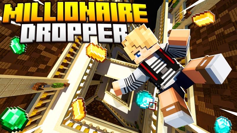 MILLIONAIRE DROPPER on the Minecraft Marketplace by Giggle Block Studios MILLIONAIRE DROPPER on the Minecraft Marketplace by Giggle Block Studios