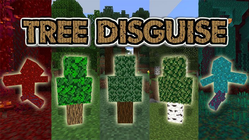 Tree Disguise on the Minecraft Marketplace by Dig Down Studios Tree Disguise on the Minecraft Marketplace by Dig Down Studios