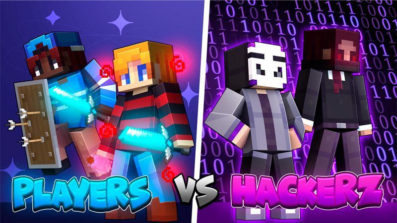 Players Vs Hackerz on the Minecraft Marketplace by Mine-North