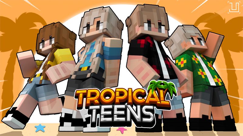 Tropical Teens on the Minecraft Marketplace by UnderBlocks Studios