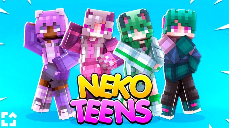 Neko Teens by Fall Studios (Minecraft Skin Pack) - Minecraft ...