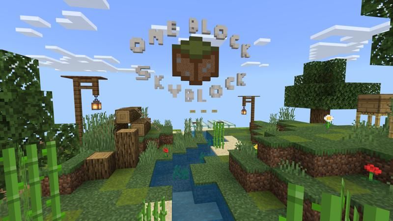 ONE BLOCK SKYBLOCK by 4KS Studios