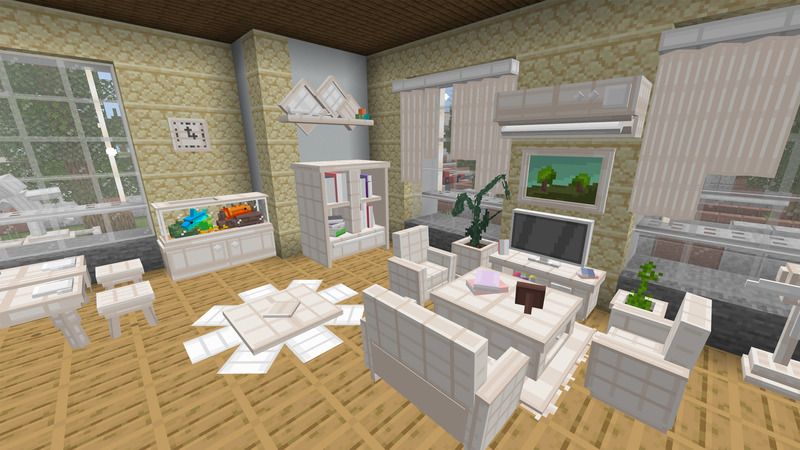 White Furniture by Eescal Studios