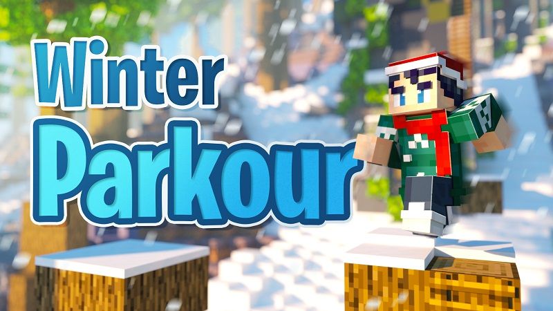 Winter Parkour on the Minecraft Marketplace by BBB Studios Winter Parkour on the Minecraft Marketplace by BBB Studios