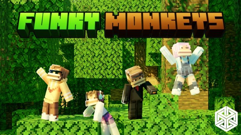 Funky Monkeys on the Minecraft Marketplace by Yeggs Funky Monkeys on the Minecraft Marketplace by Yeggs
